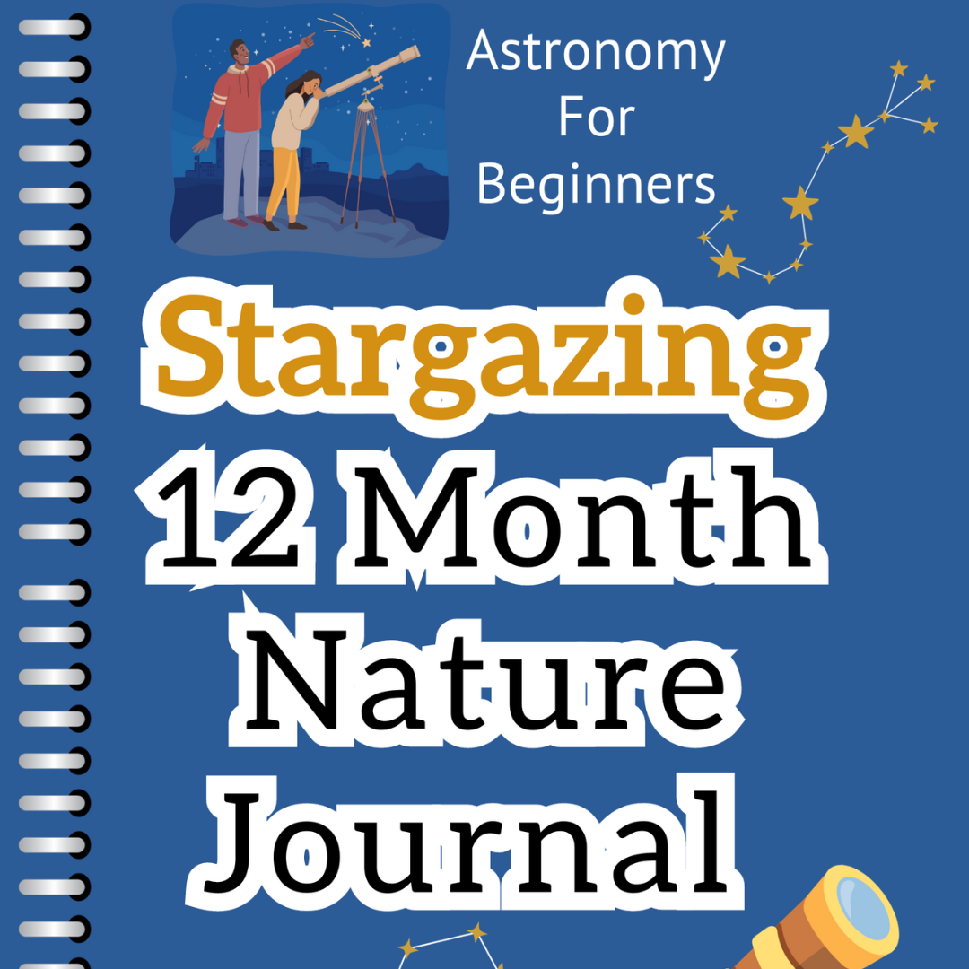 image of Stargazing forBeginners 12 Month Nature Journal from AriseHomeEducation.com