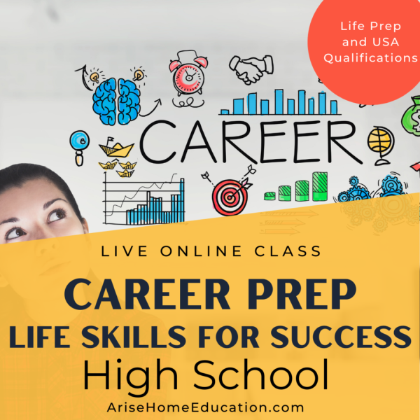 image of Life Skills & Career Prep course for high school at AriseHomeEducation.com