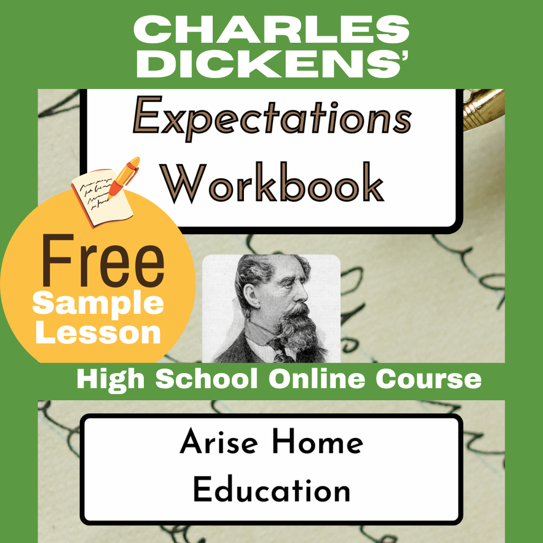 image of Great Expectations workbook cover from AriseHomeEducation.com