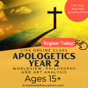 image of High School Apologetics Year 2 for teens aged 15+ at AriseHomeEducation.com