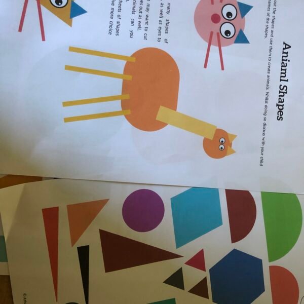 image of My First Maths activity from workbook at AriseHomeEducation.com