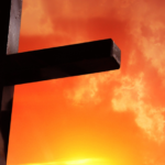 image of cross and sun