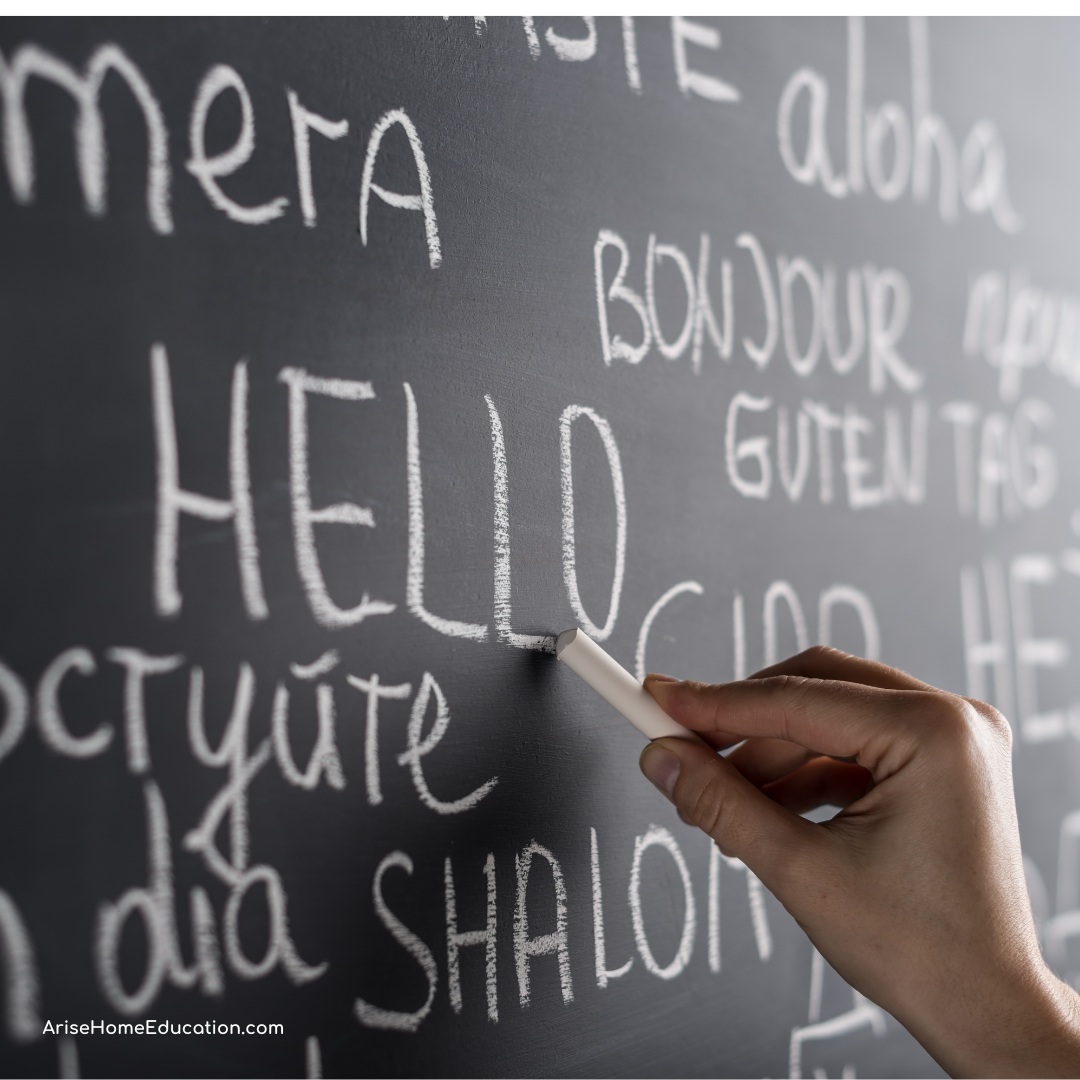 World Languages for Homeschoolers | Online Foreign Language - Arise ...