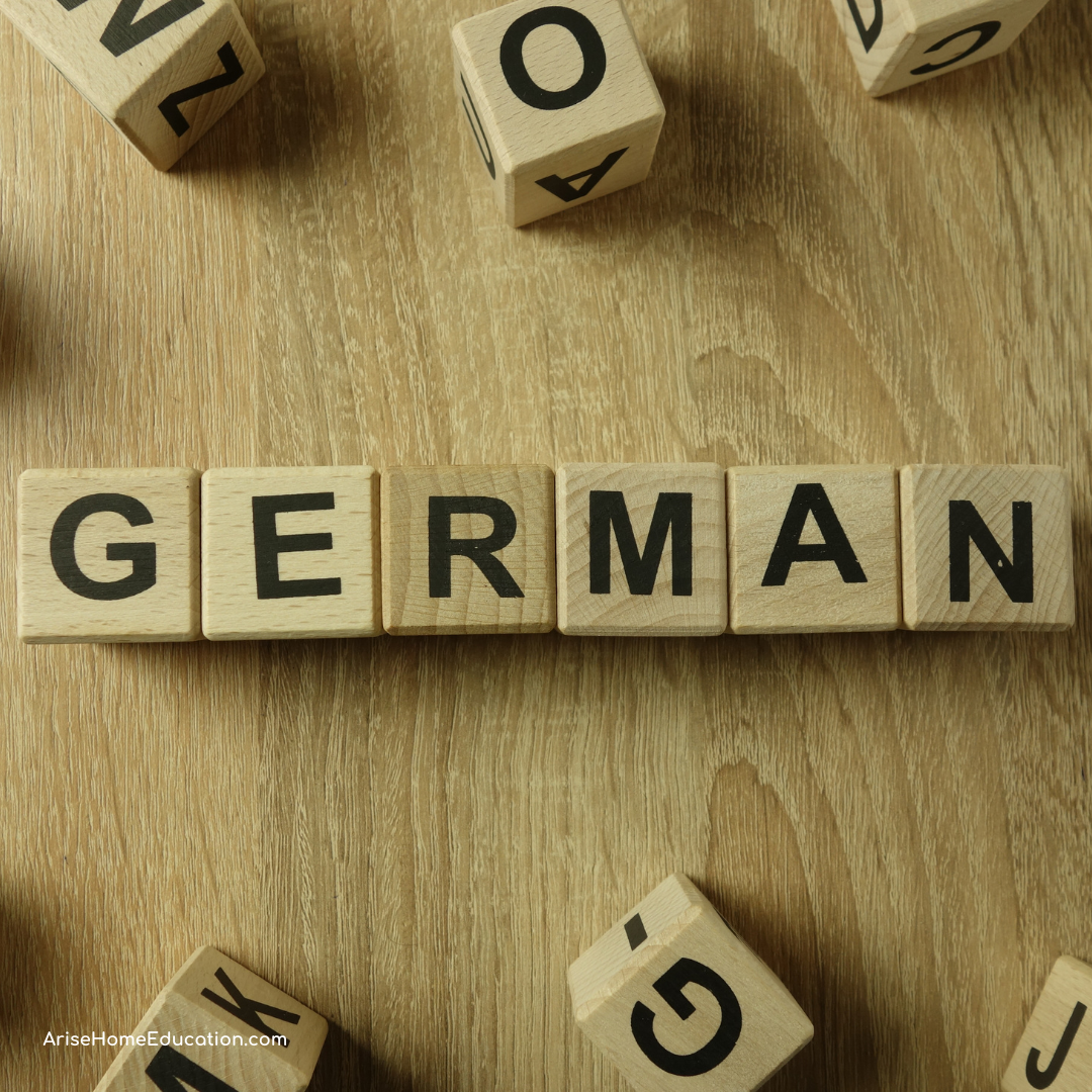 image of the word 'german'.