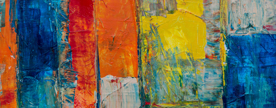Image of abstract art work as art curriculum for high school at AriseHomeEducation.com