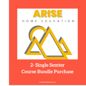 image of 2 single semester Class Bundle from AriseHomeEducation.com