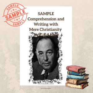 image of CS Lewis Mere Christianity workbook sample lesson