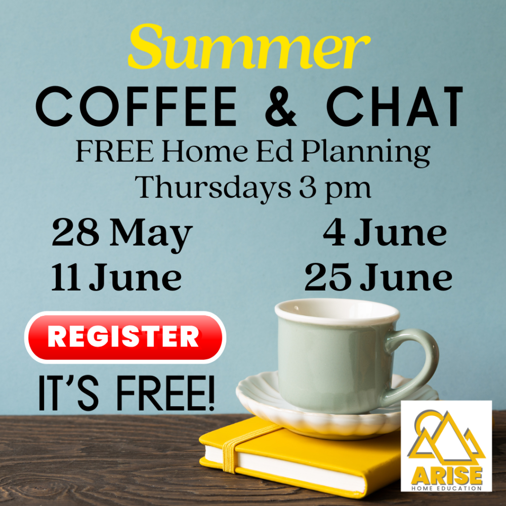 image of Coffee & Chat dates at Arise Home Education