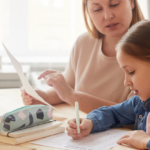 image of mum and daughter Home Ed Planning for the Primary Years with Arise Home Education
